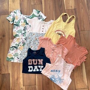 Girls Roxy lot sizes 4-6